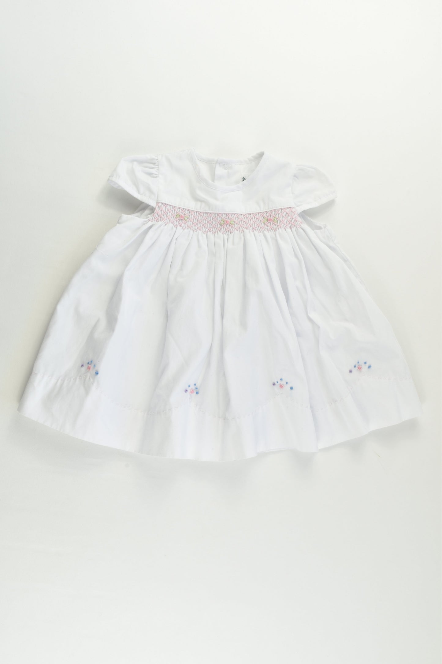 Korango (AU) Size 000 (0-3 months) Lined Smocked Dress