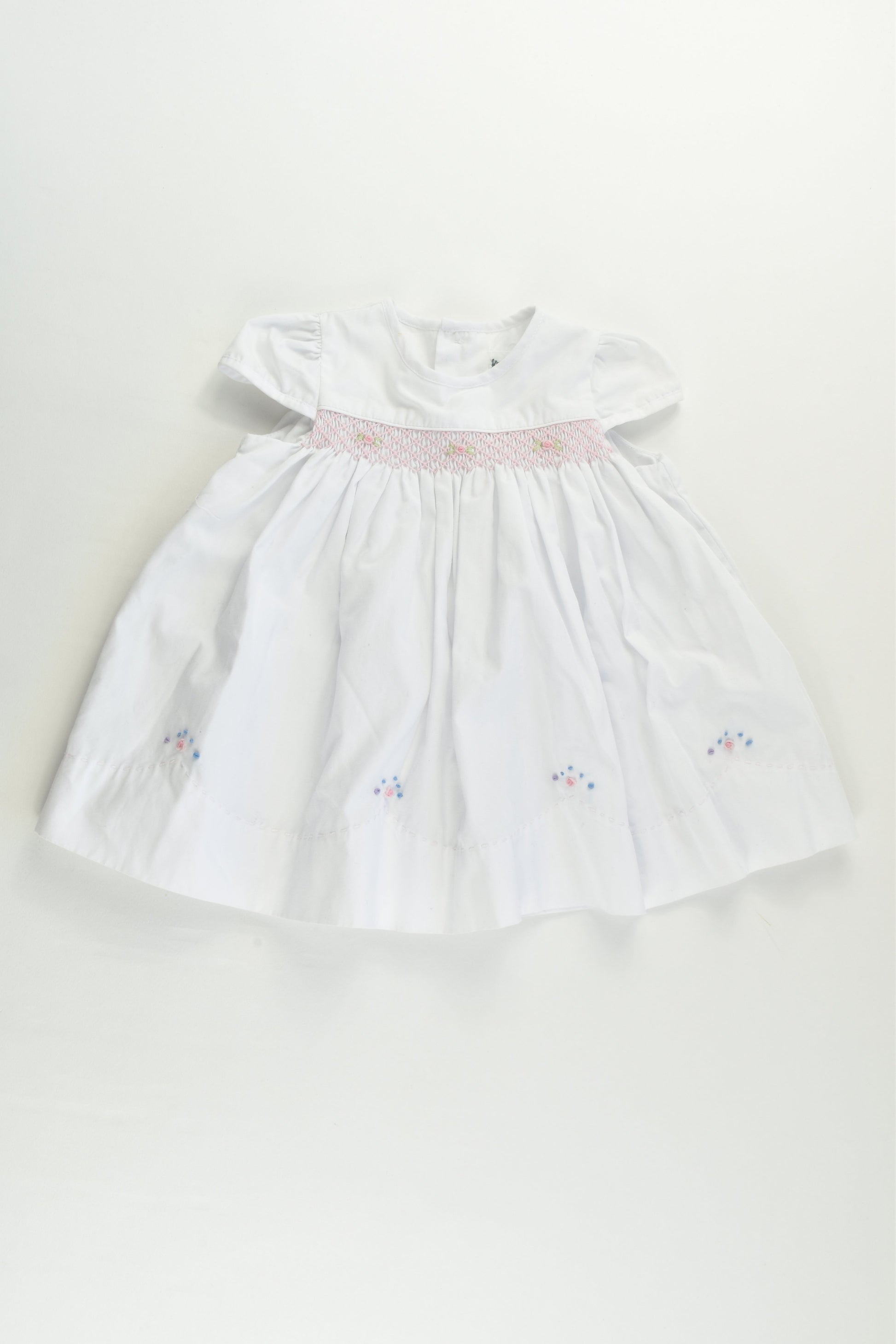 Korango (AU) Size 000 (0-3 months) Lined Smocked Dress