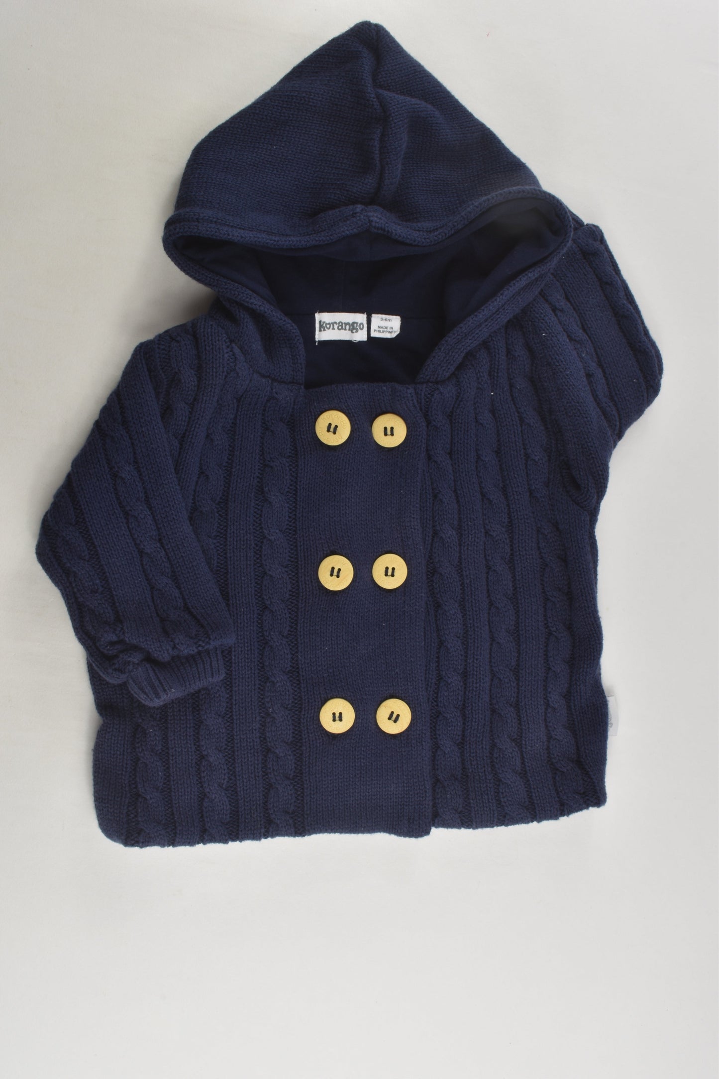 Korango Size 00 Lined Knit Jumper