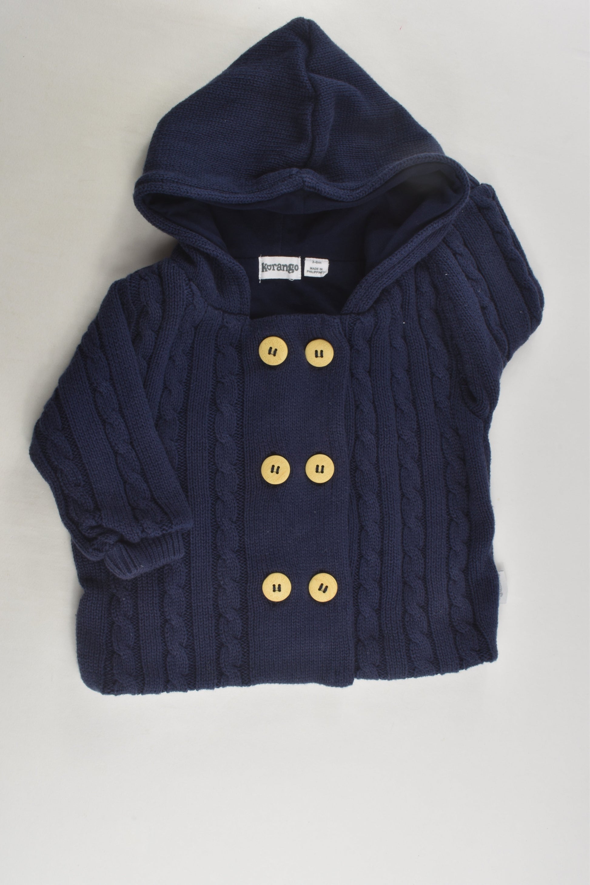 Korango Size 00 Lined Knit Jumper