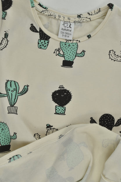Kukukid Size 9-10 (134-140 cm) Cactus T-shirt