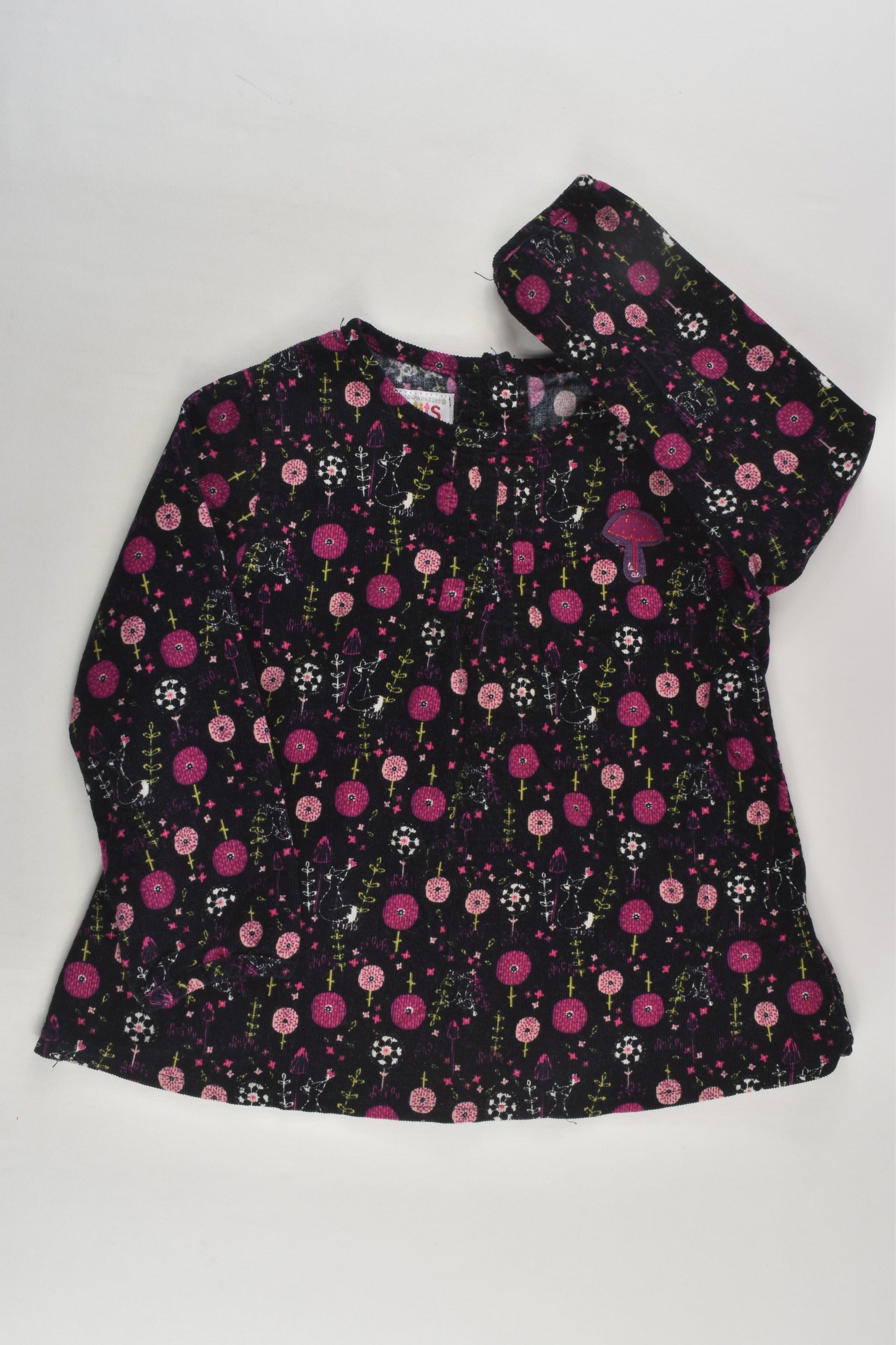 La Compagnie Des Petits Size 1-2 (24 months) Lightweight Cord Blouse