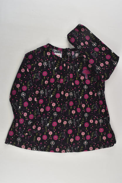 La Compagnie Des Petits Size 1-2 (24 months) Lightweight Cord Blouse