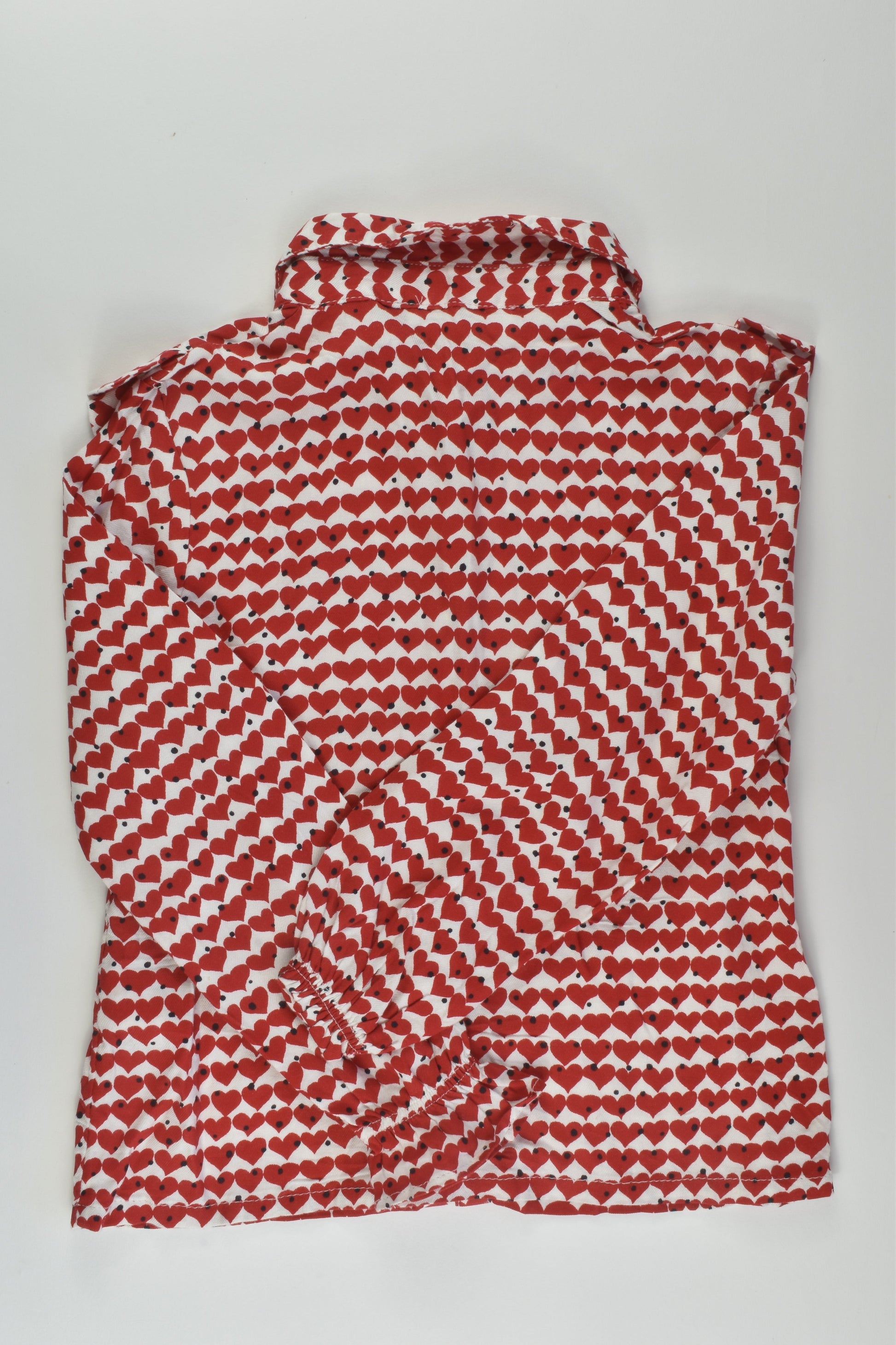 La Redoute Size 6 Love Hearts Shirt