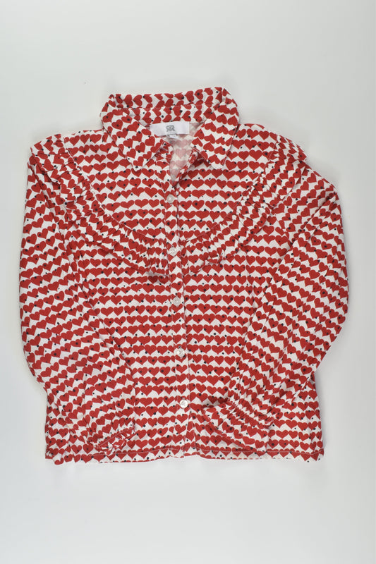 La Redoute Size 6 Love Hearts Shirt