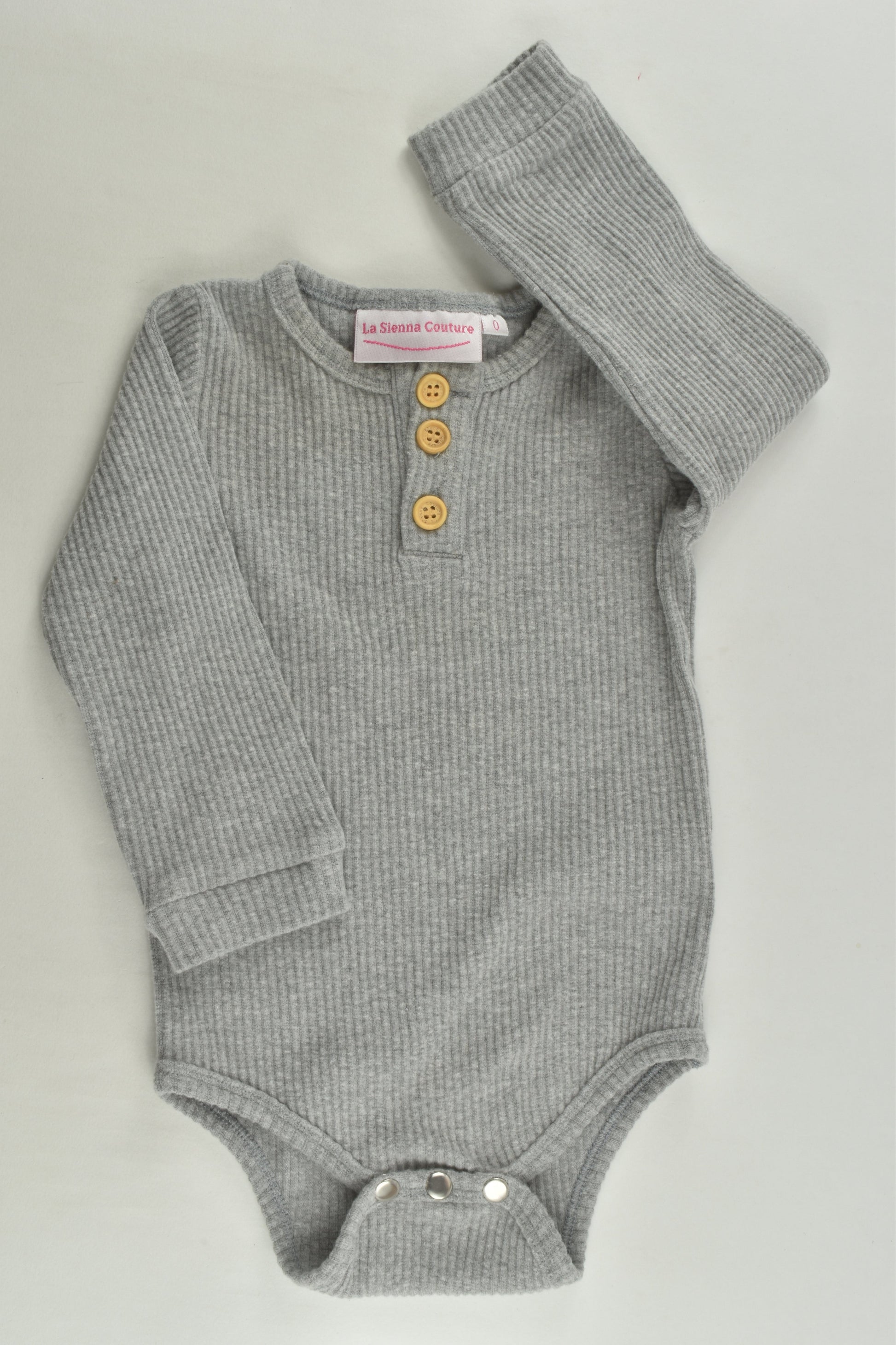 La Sienna Couture Size 0 Ribbed Bodysuit