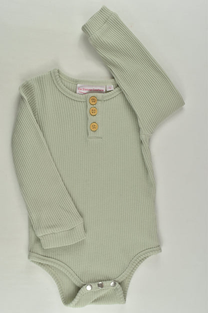 La Sienna Couture Size 1 Ribbed Bodysuit