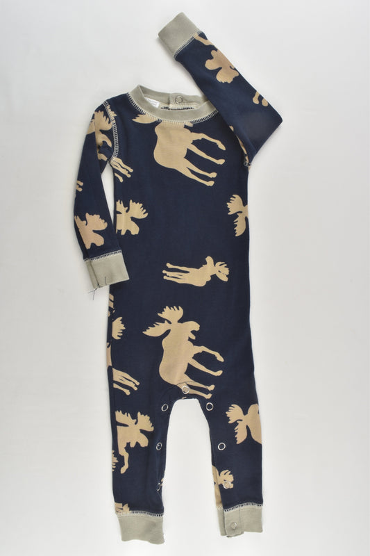 Lazy One Canada Size 00 (6 months) Moose Flap Jack Onesie