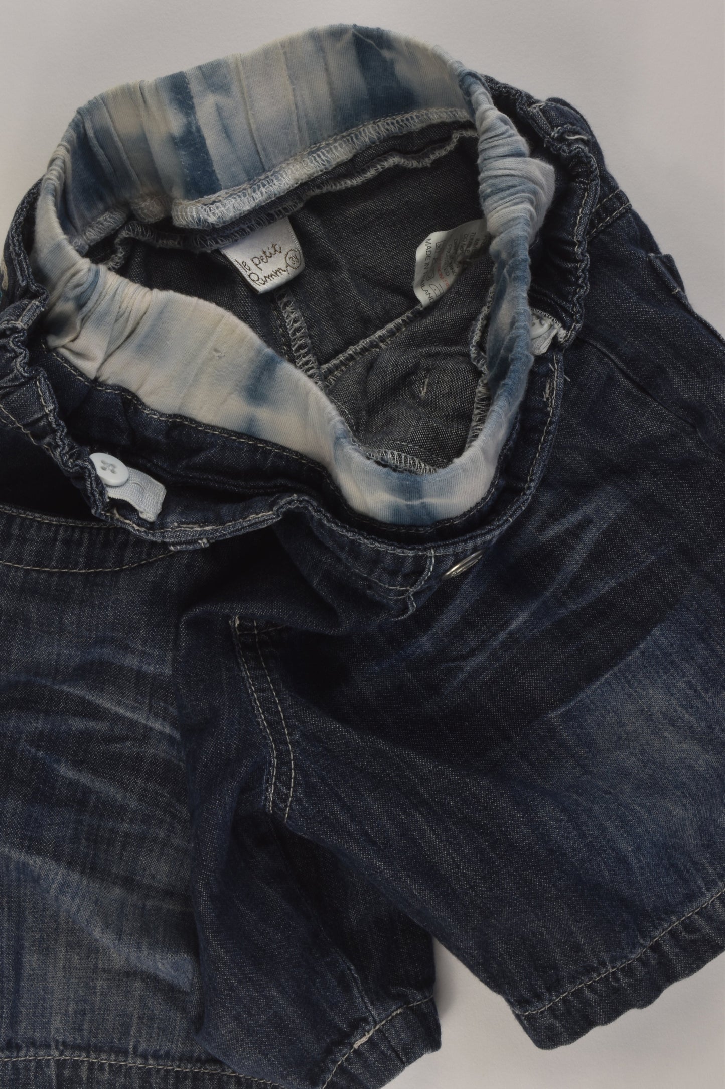 Le Petit Pumm Size 3 Denim Shorts
