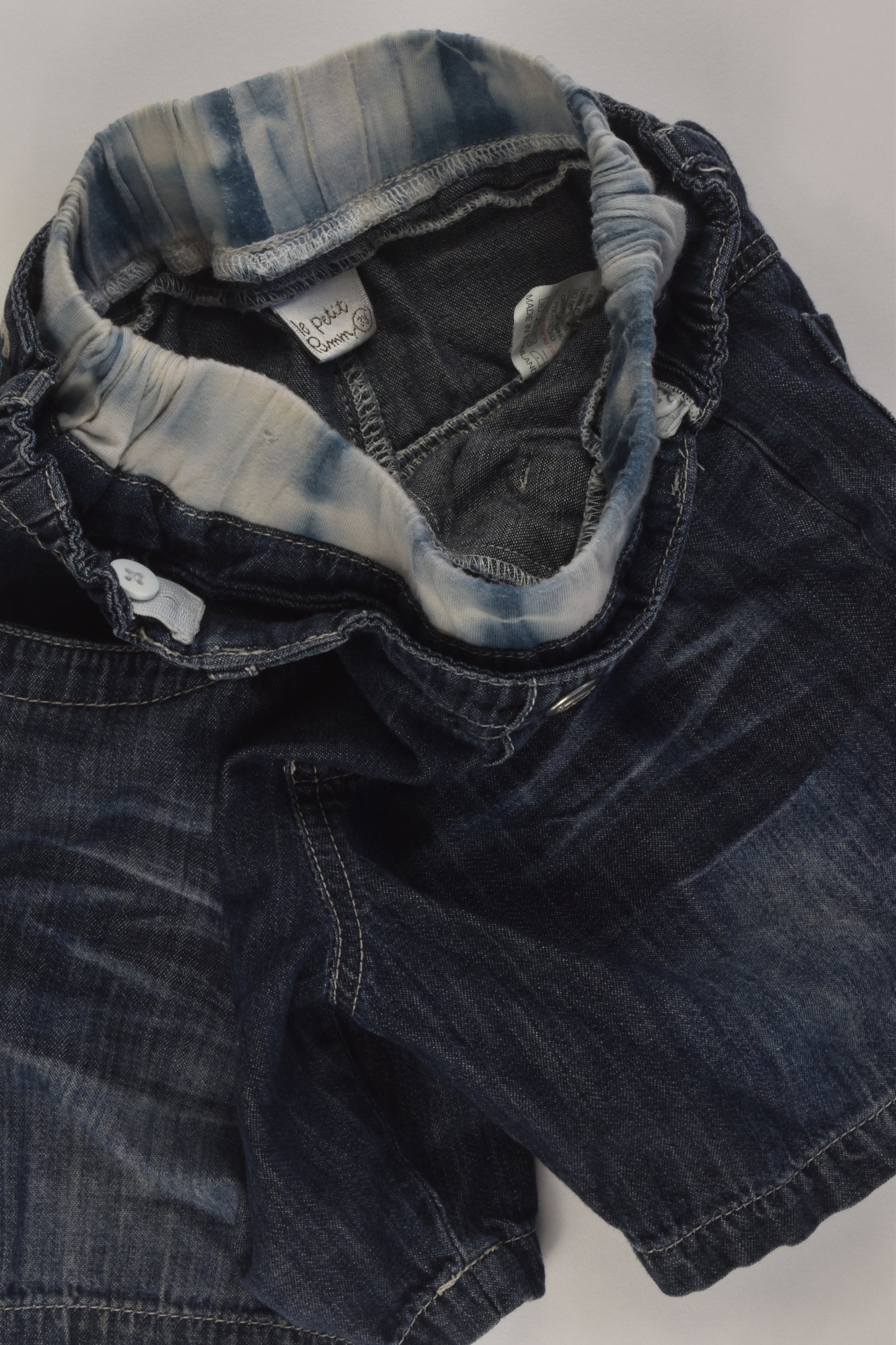 Le Petit Pumm Size 3 Denim Shorts