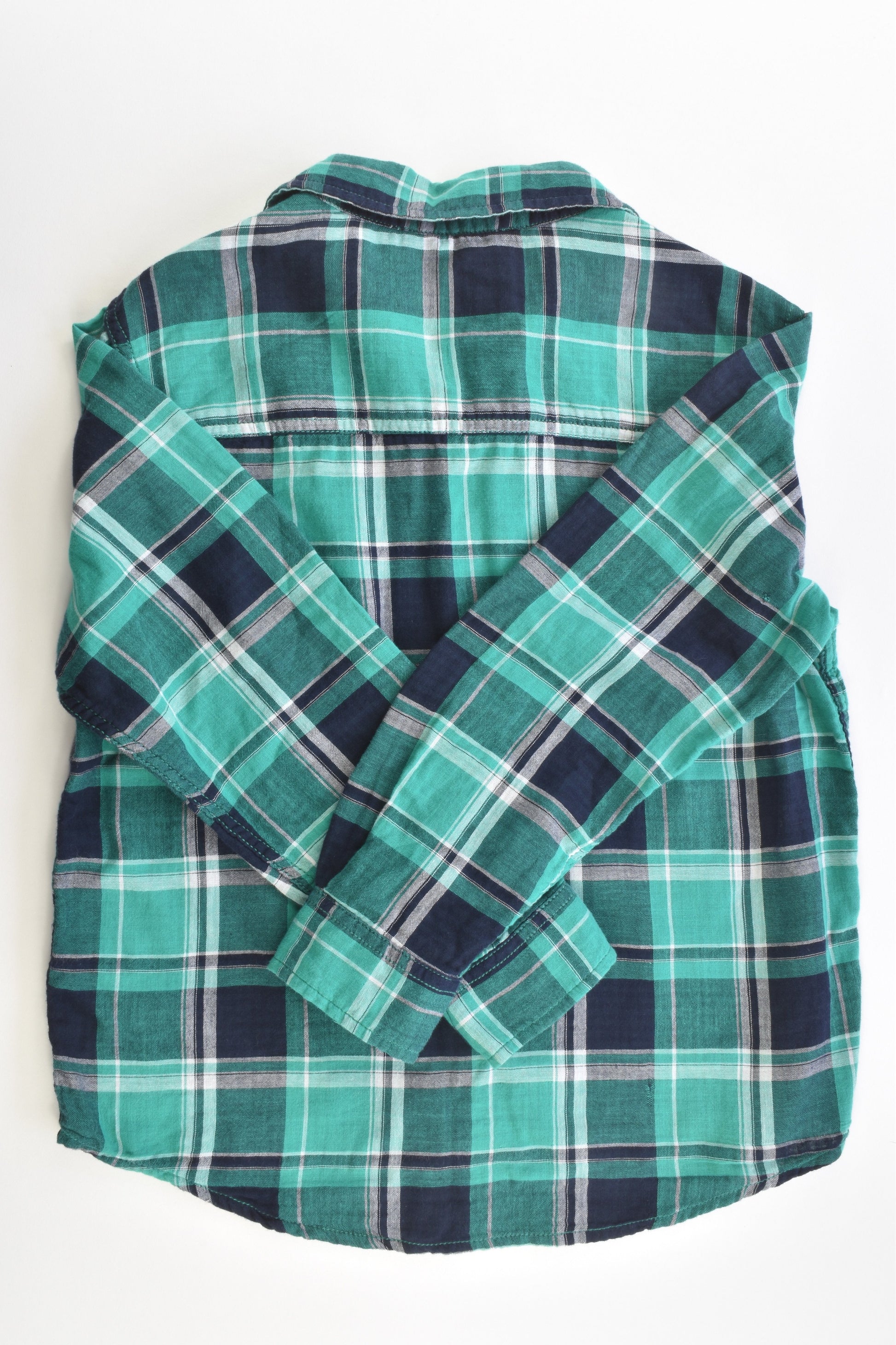 Lee Cooper Size 10 Checked Casual Collared Shirt