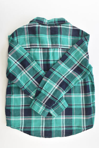 Lee Cooper Size 10 Checked Casual Collared Shirt