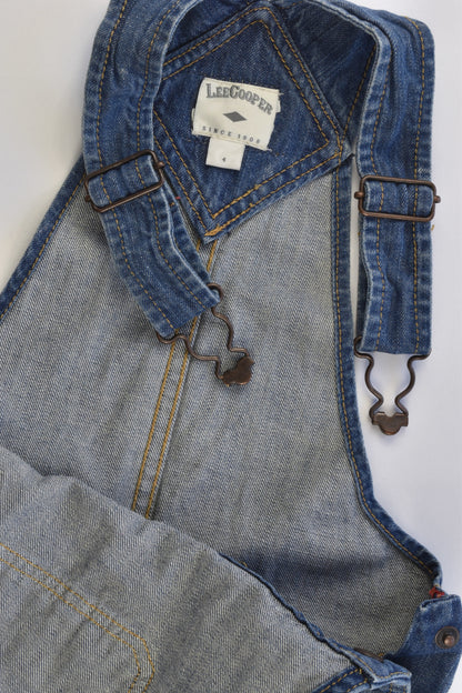 Lee Cooper Size 4 Denim Overalls