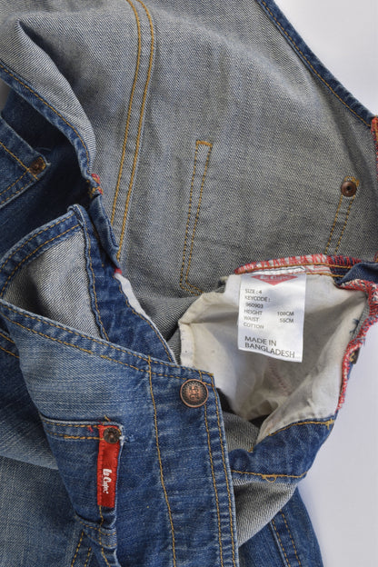Lee Cooper Size 4 Denim Overalls