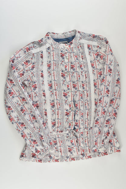 Lee Cooper Size 6-7 Floral Shirt