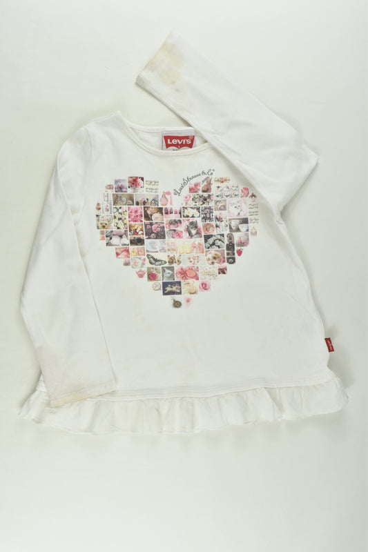 Levi's Size 5 Love Heart Top