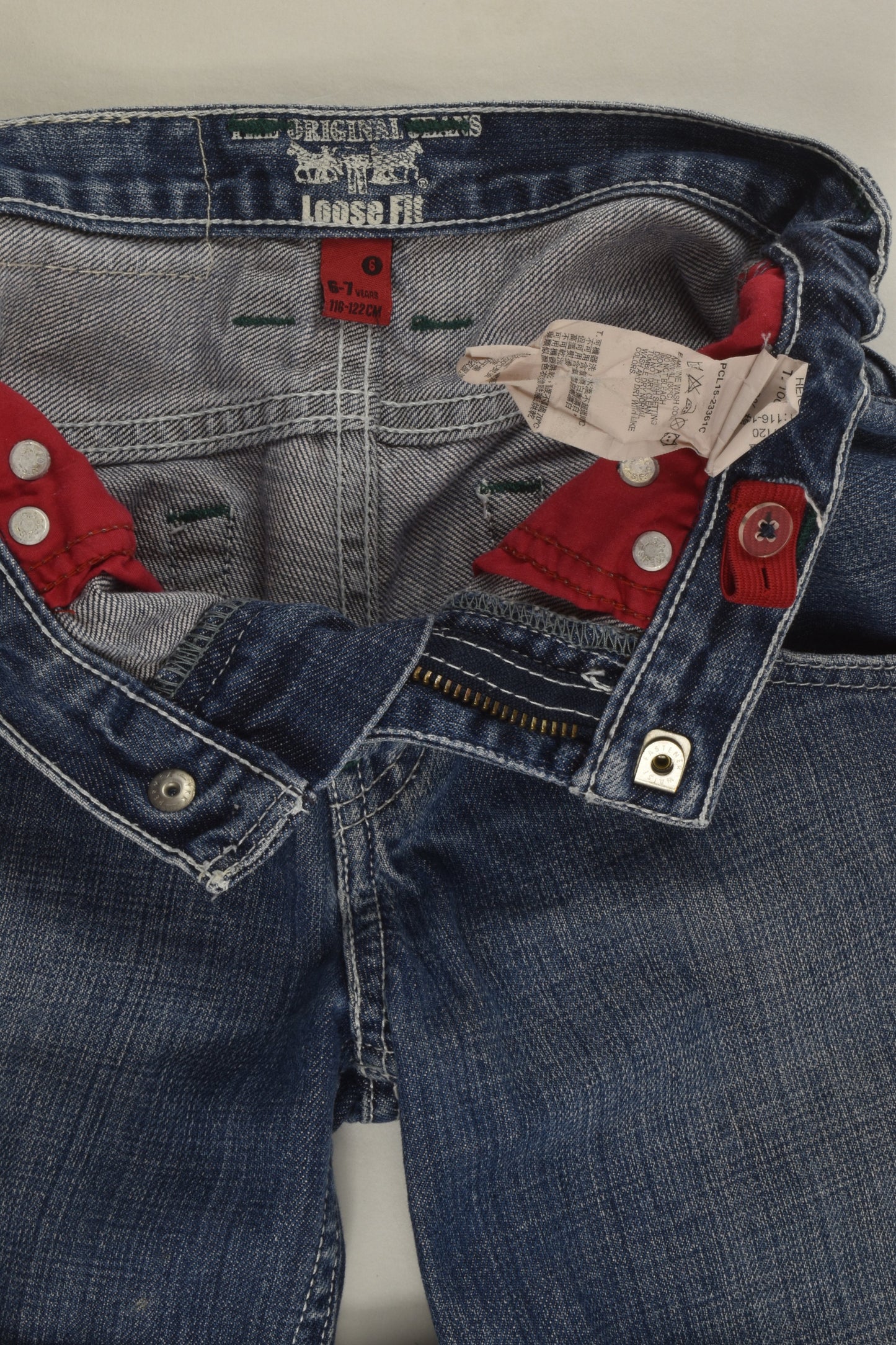 Levi's Size 6-7 Denim Pants