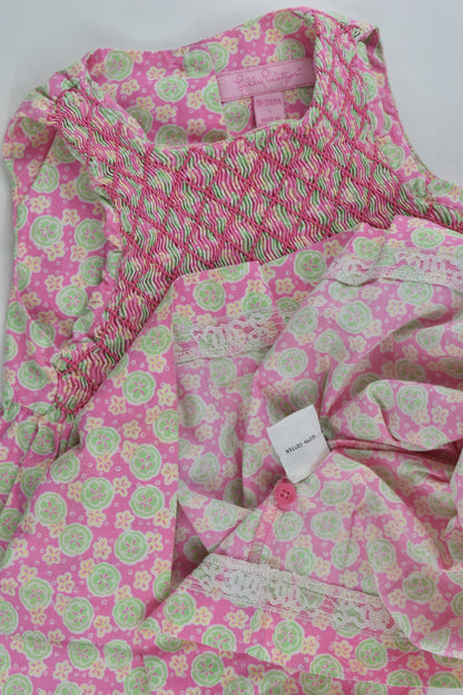 Lilly Pulitzer Size 2 (18-24 months) Smocked Dress
