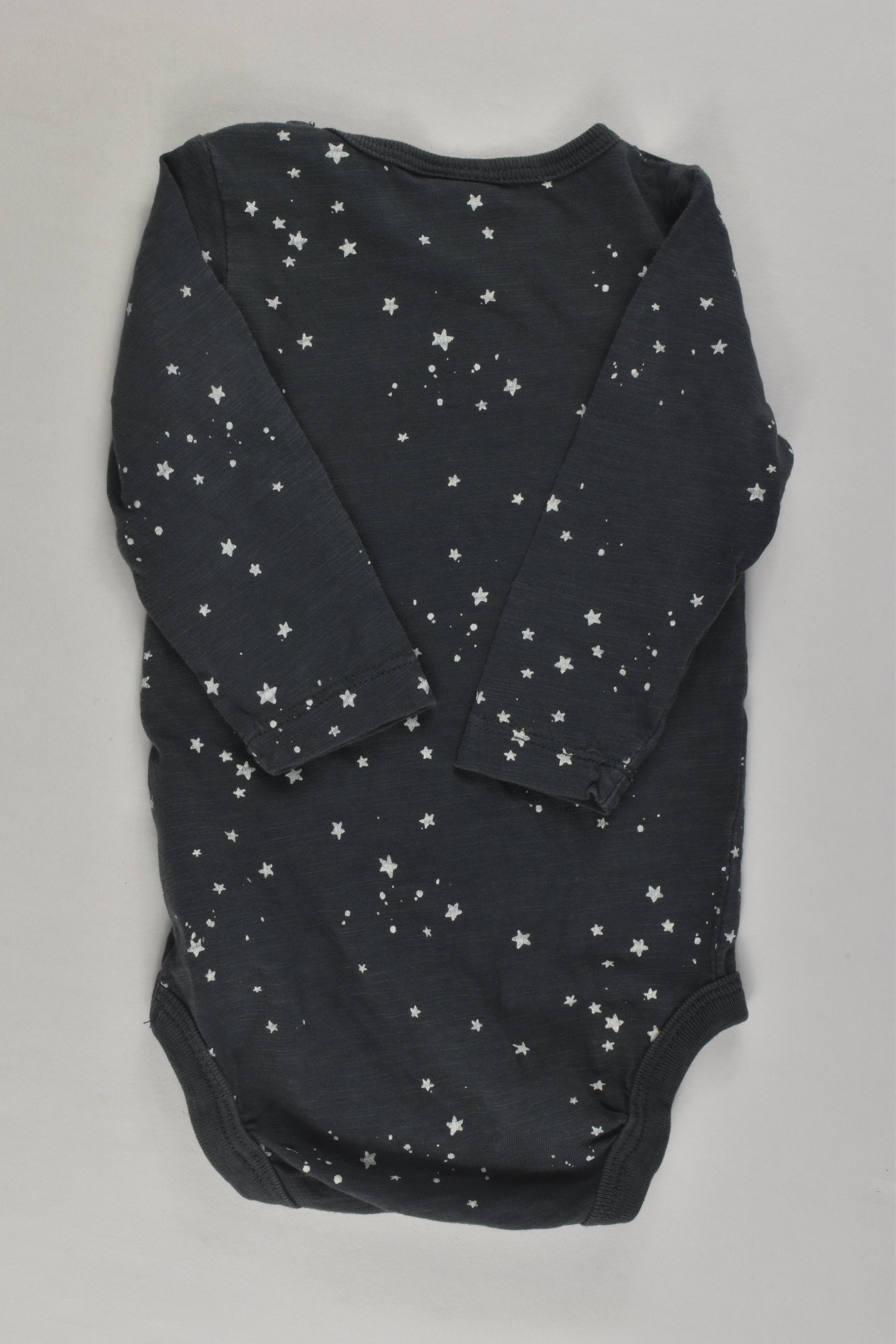 Lindex Size 000 (62 cm) 'Aim For The Stars' Bodysuit