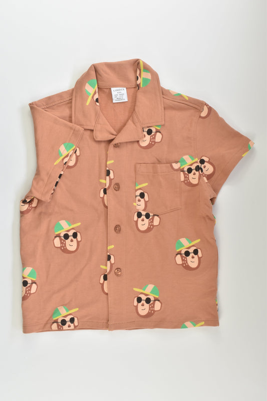 Lindex Size 3-4 Monkey Shirt