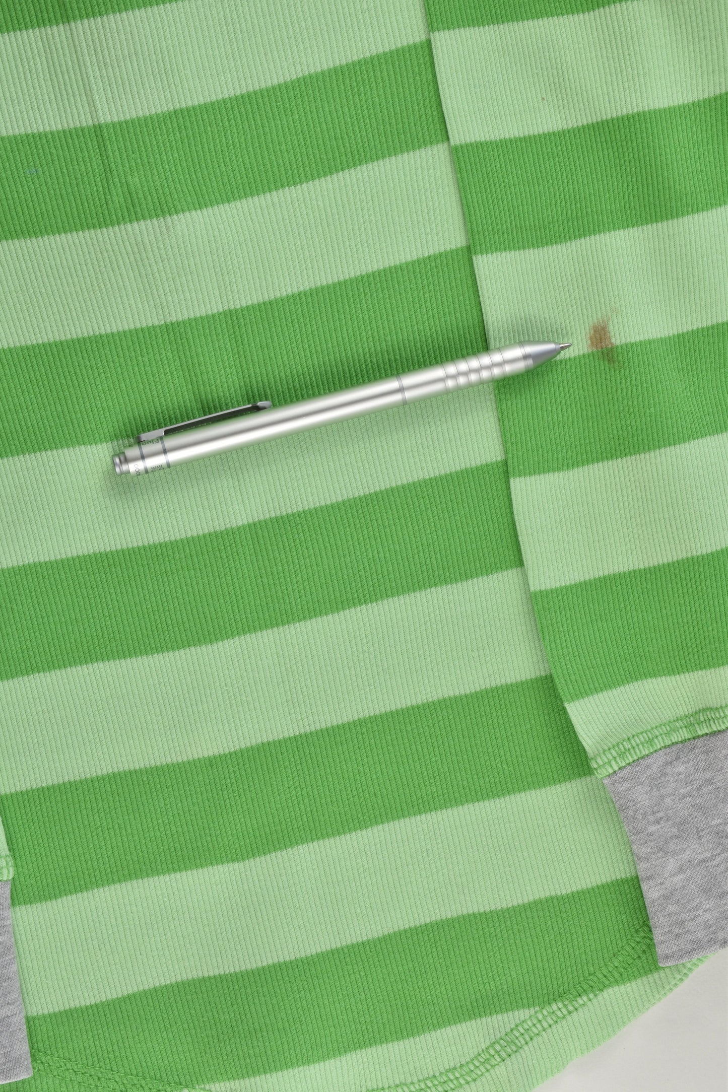 Lindex Size 5 (110 cm) Striped Ribbed Top