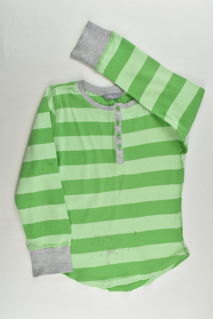 Lindex Size 5 (110 cm) Striped Ribbed Top