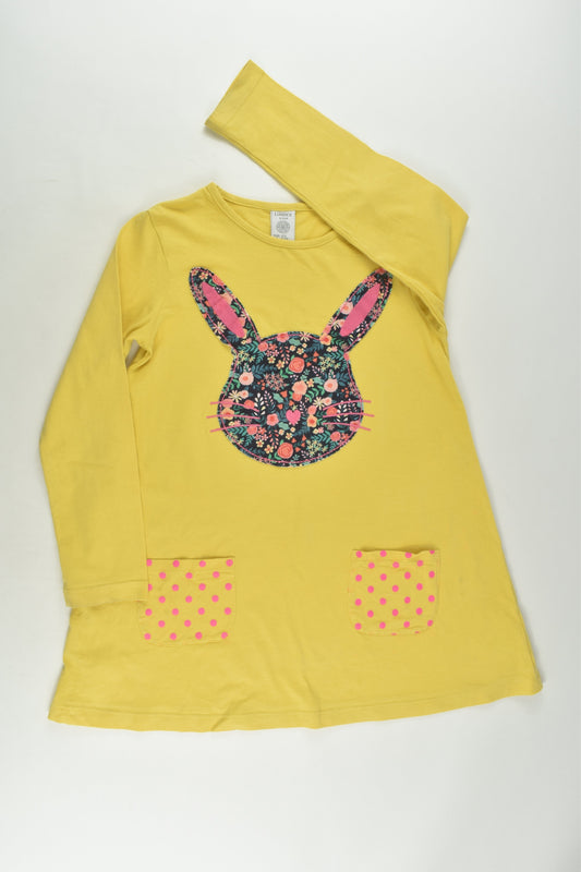 Lindex Size 6-7 (122 cm) Rabbit Dress/Tunic