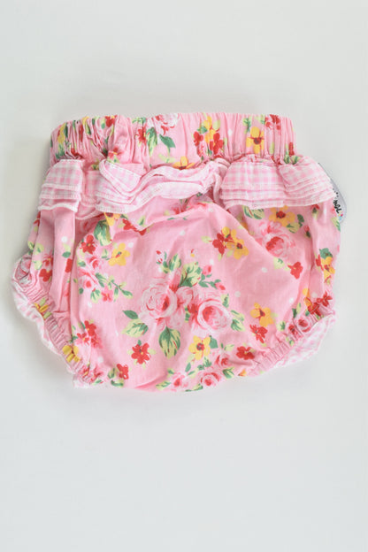Linens 'n' Things Size 0000 (Newborn) Floral Nappy Cover