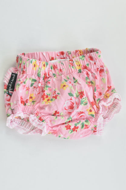 Linens 'n' Things Size 0000 (Newborn) Floral Nappy Cover