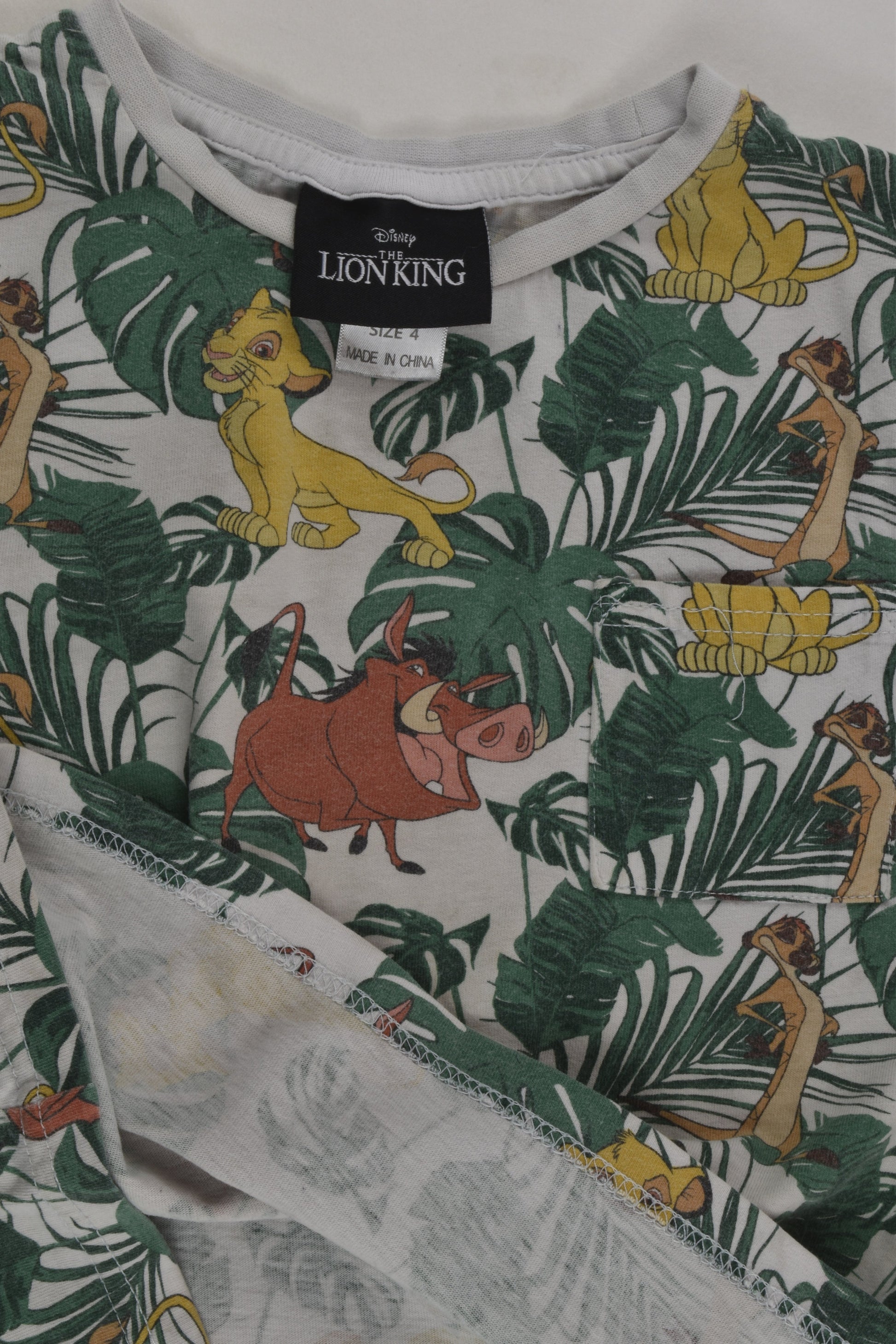 Lion King Size 4 T-shirt