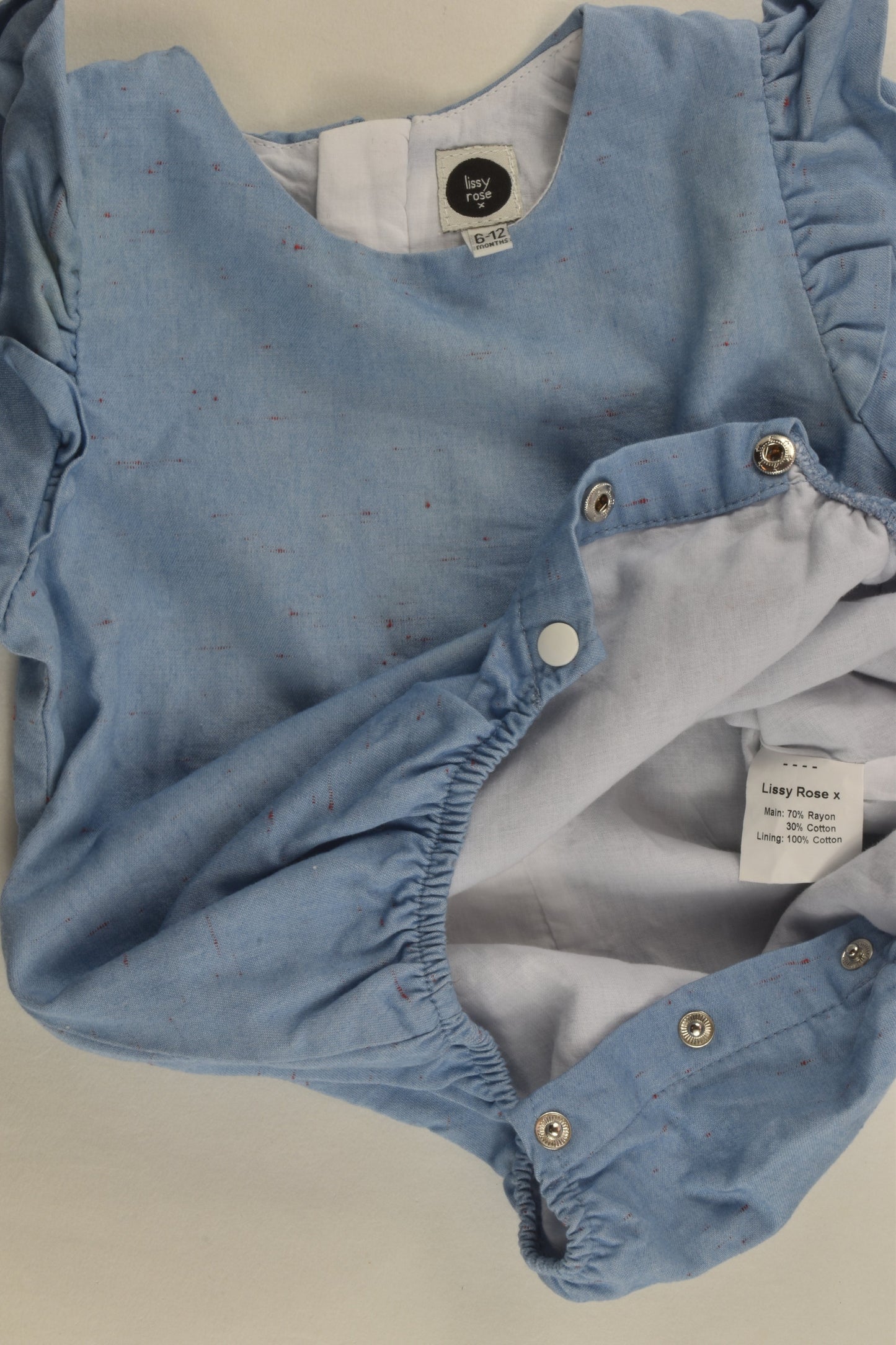 Lissy Rose Size 0 Lined Romper