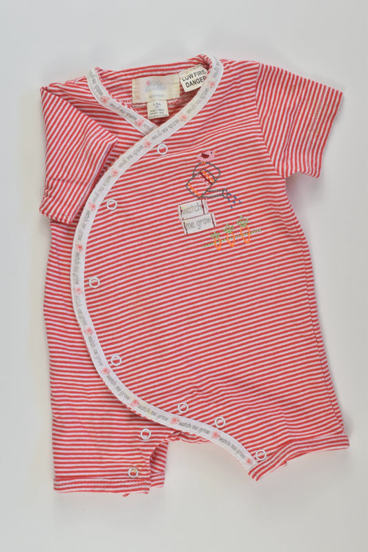 Little Bundles by Kaboosh Size 00 'Watch Me Grow' Short Romper