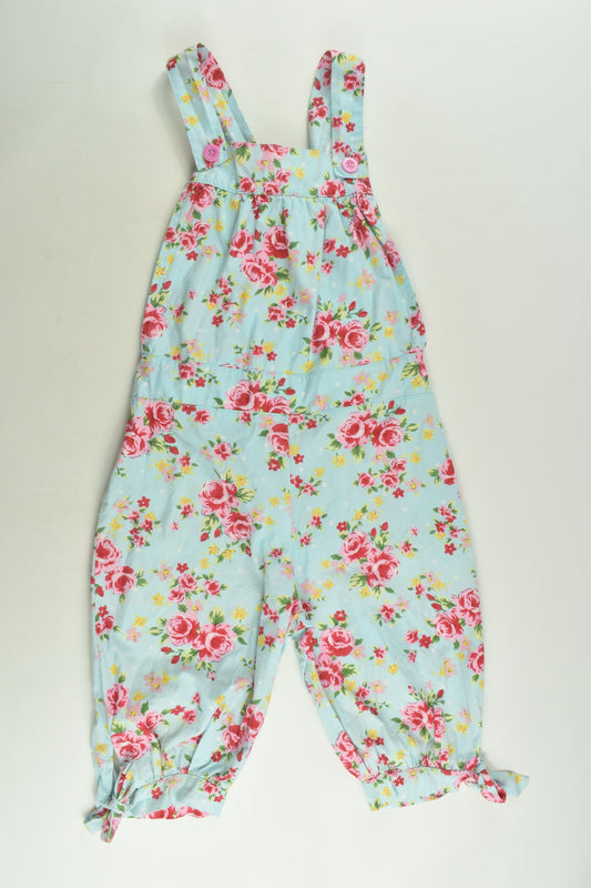Little Fairy Collection Size approx 4 Floral Overalls