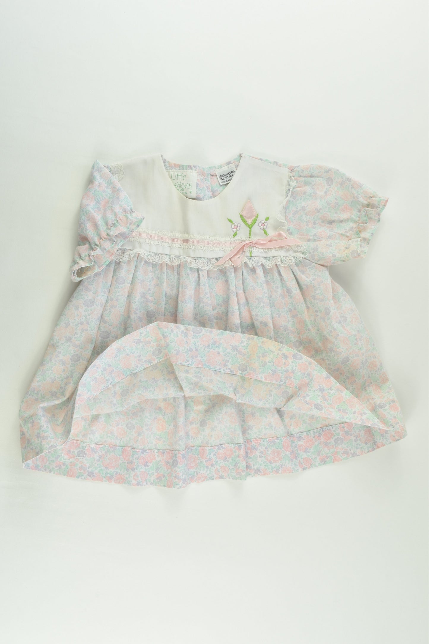 Little Fashions by Kids Club Size approx 00-0 Vintage Dress