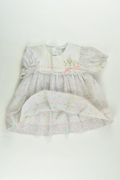 Little Fashions by Kids Club Size approx 00-0 Vintage Dress