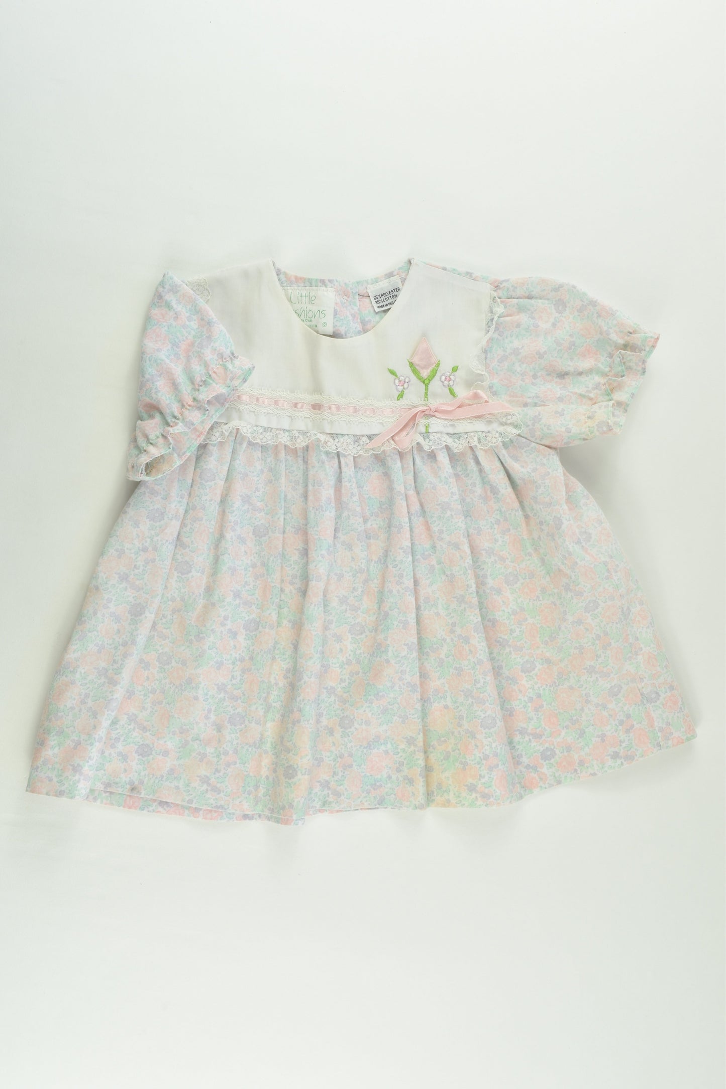 Little Fashions by Kids Club Size approx 00-0 Vintage Dress
