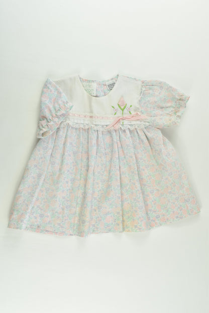 Little Fashions by Kids Club Size approx 00-0 Vintage Dress