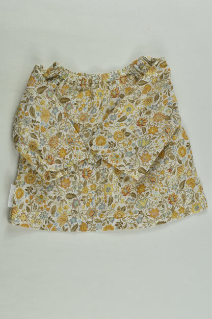 Little Feet Big Love Size 00 Floral Blouse