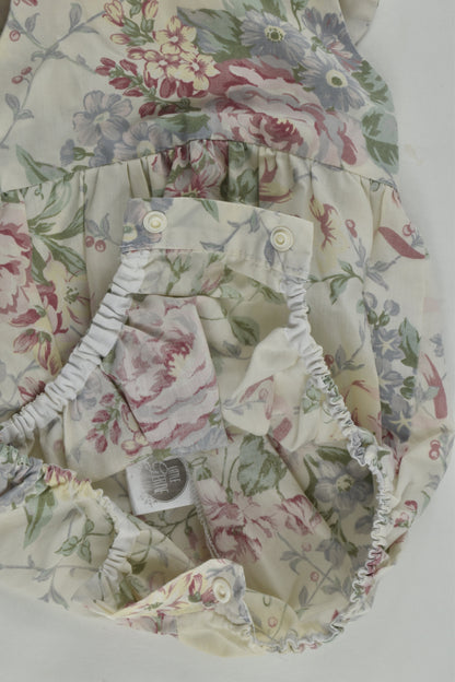 Little Gertie Size 00 Floral Romper
