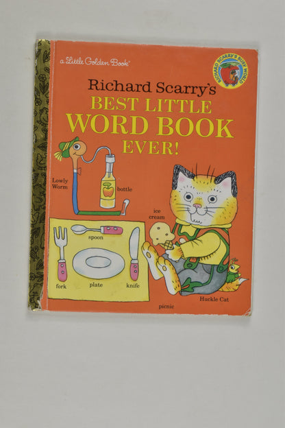 Little Golden Book Richard Scarry's 'Best Little Word Book Ever'