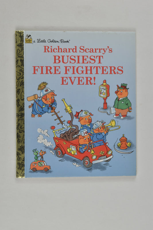Little Golden Book Richard Scarry's 'Busiest Fire Fighters Ever'