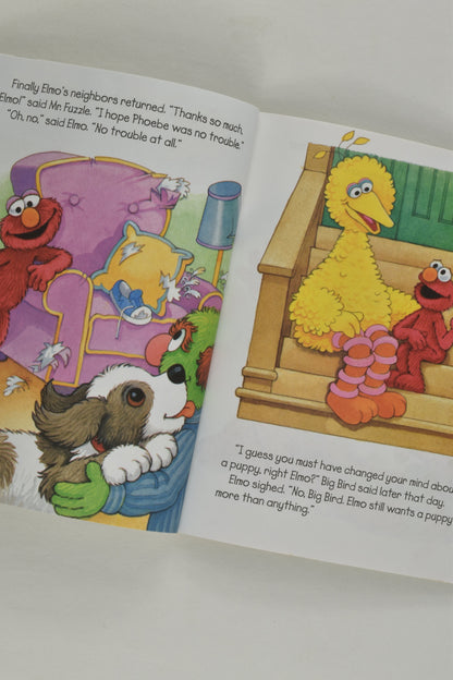 Little Golden Book Sesame Street 'Elmo's New Puppy'