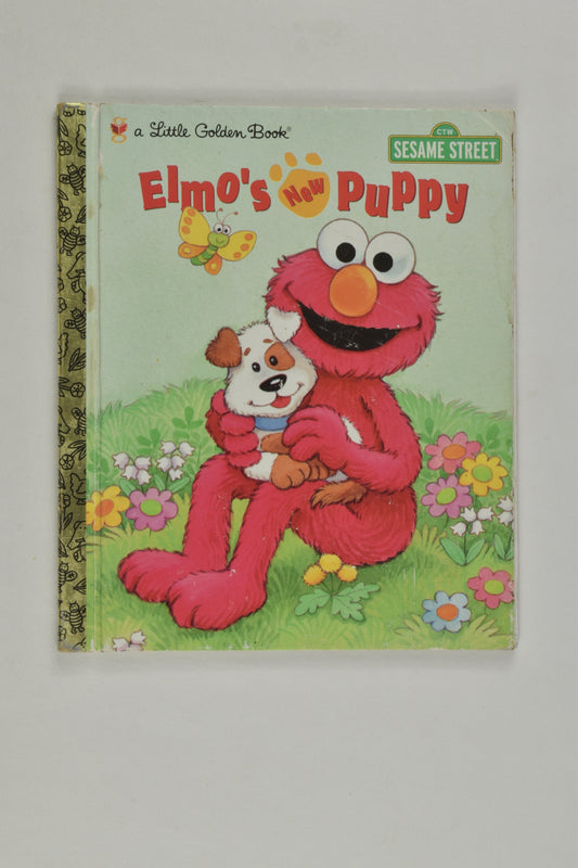 Little Golden Book Sesame Street 'Elmo's New Puppy'