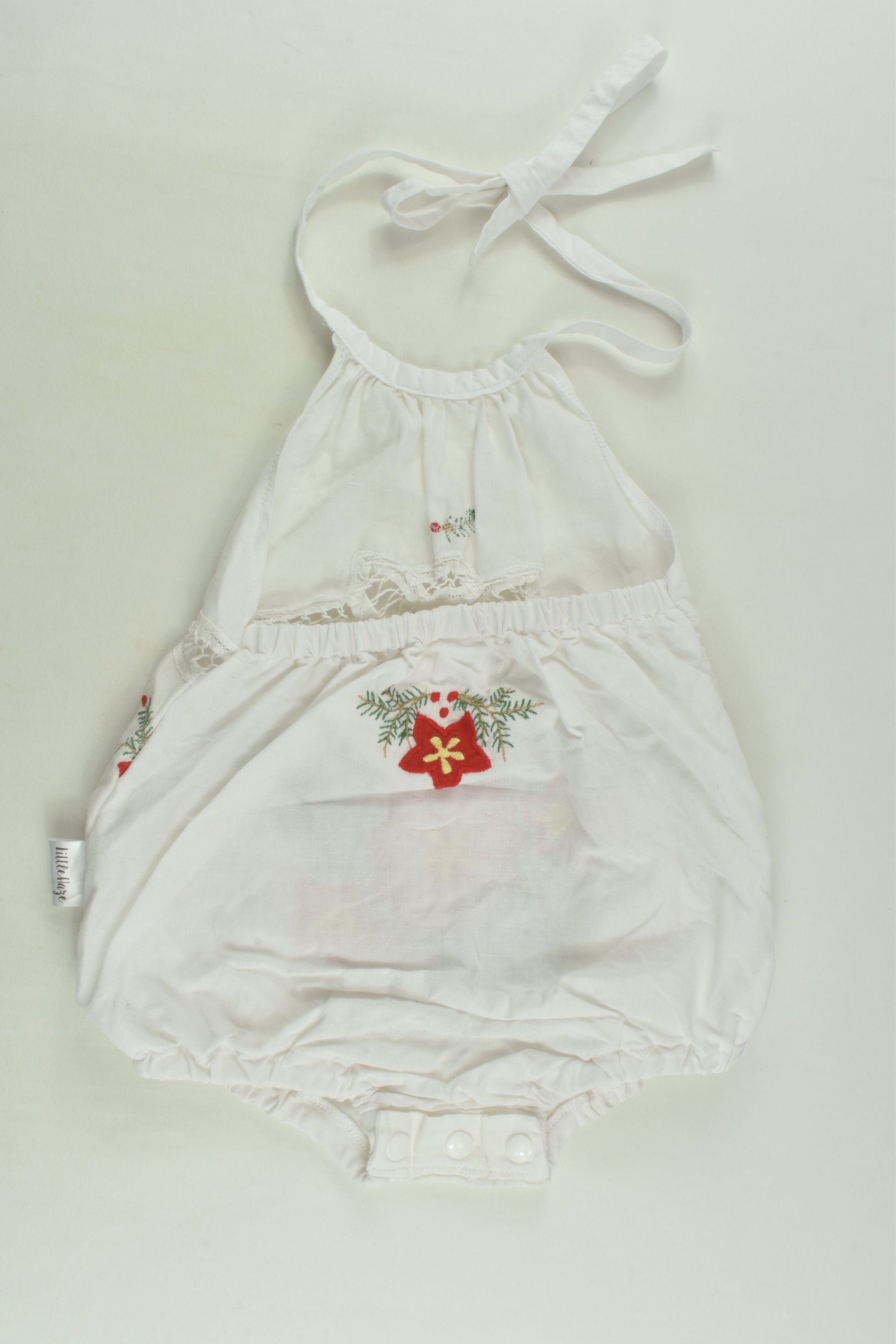 Little Haze Size 1 Christmas Bubble Romper