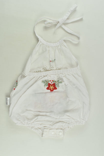 Little Haze Size 1 Christmas Bubble Romper
