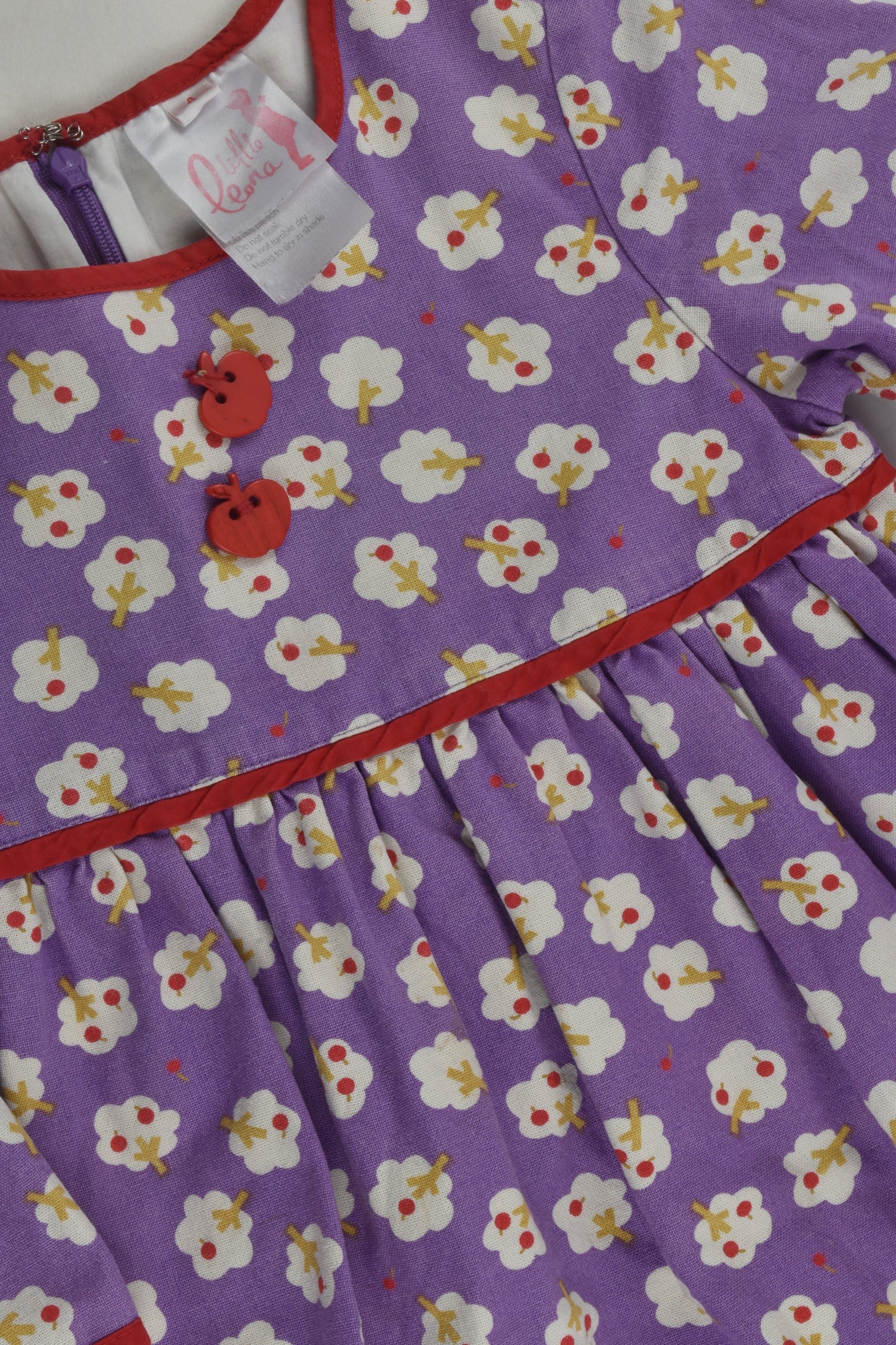 Little Leona Size 4 Lined Dress