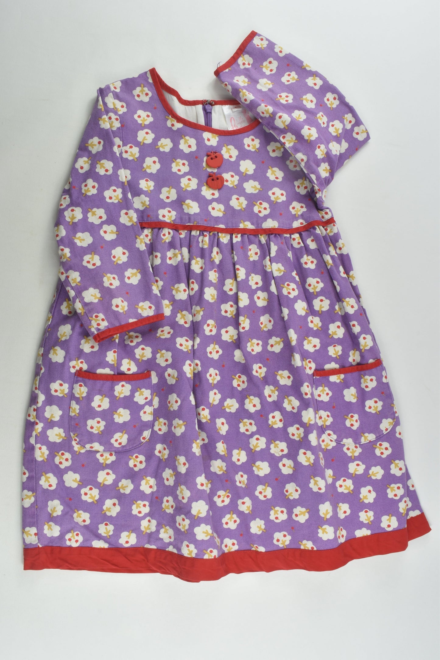 Little Leona Size 4 Lined Dress