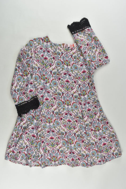 Little Leona by Leona Edmiston Size 4 Floral Viscose Dress