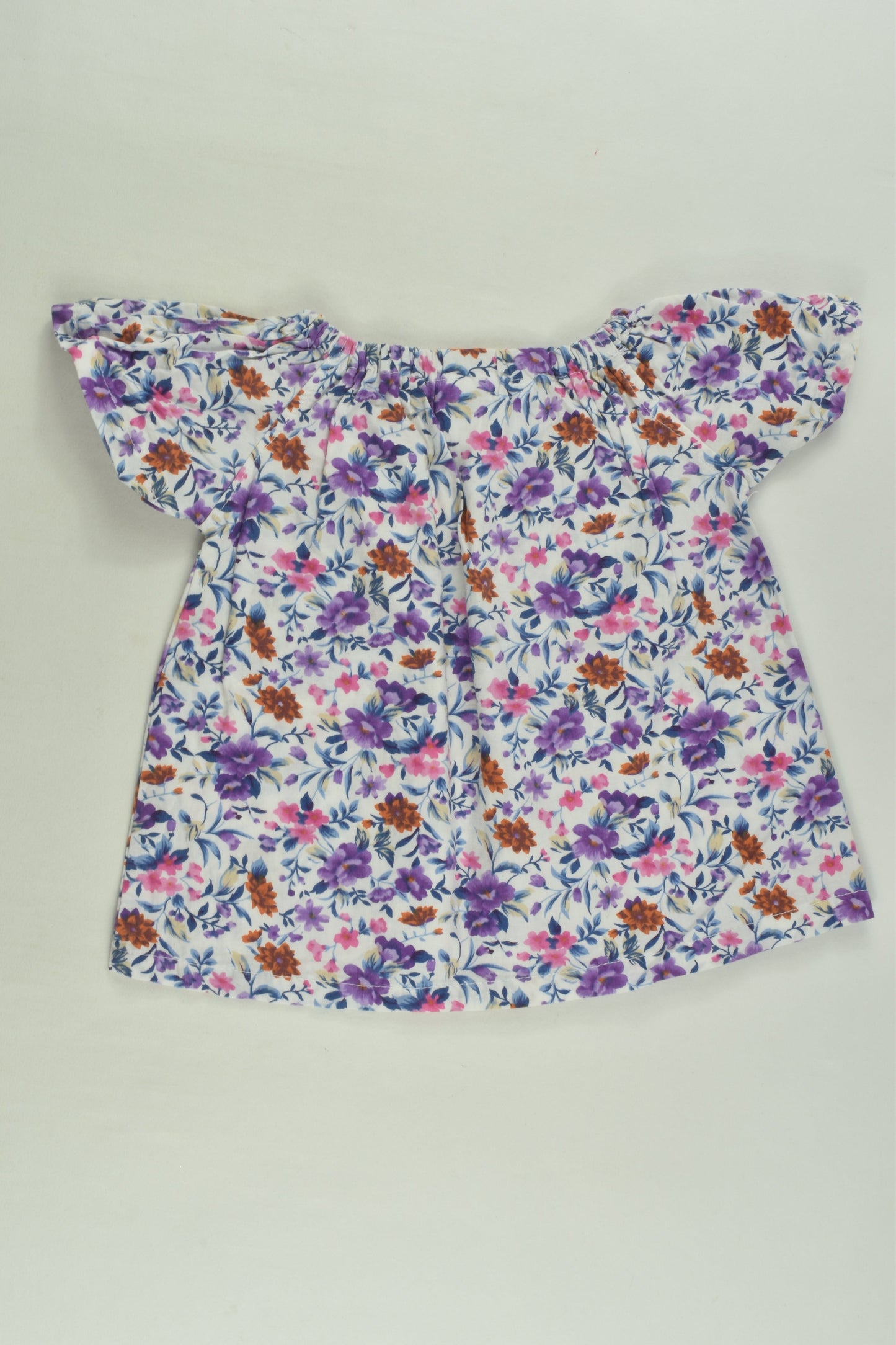 Little Miss A Size 1 Floral Blouse