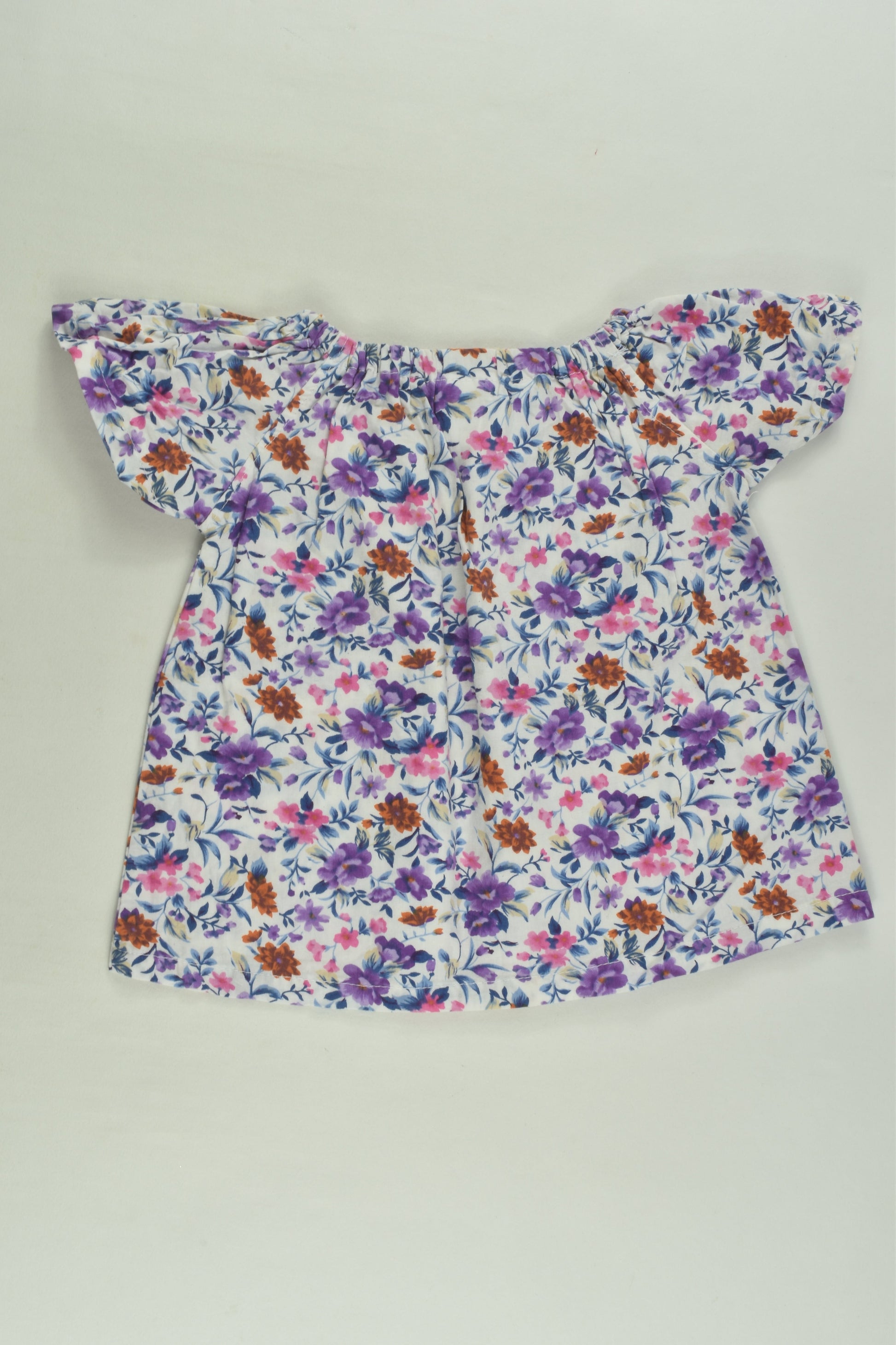 Little Miss A Size 1 Floral Blouse